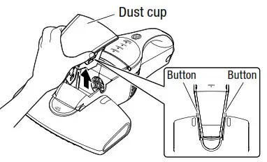 IRIS Rechargeable Mattress Cleaner - Mesh Dust Filter