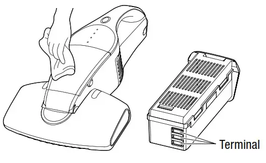 IRIS Rechargeable Mattress Cleaner - Vacuum Body