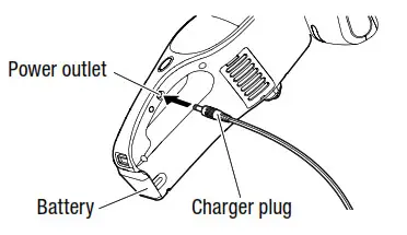IRIS Rechargeable Mattress Cleaner -power outlet