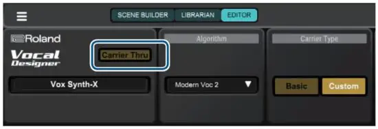 FIG 10 Checking the Carrier Tone and Playing the Carrier Tone as-is.JPG