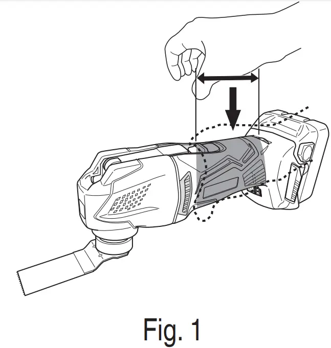 metabo CV18DBL 18V CORDLESS OSCILLATING MULTI TOOL - fig 13