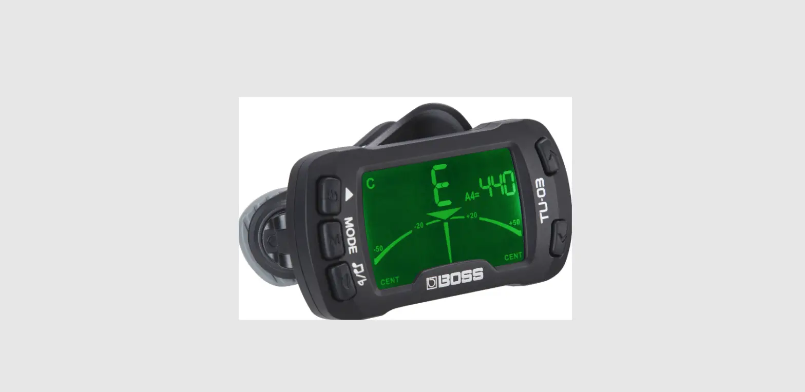 Boss Tu-03 Clip-on Tuner And Metronome Owner's Manual Boss Tu-03 Clip-on Tuner And Metronome Owner's Manual