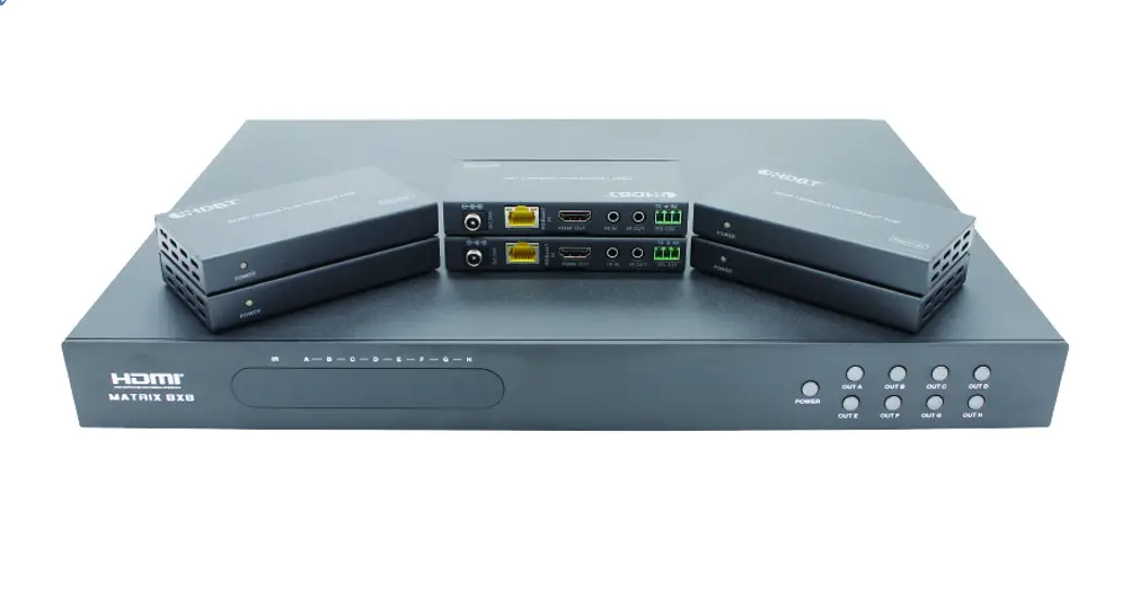 Hdbaset 8×8 Matrix Switcher Over Cat6/6a User Manual