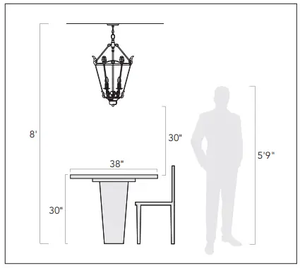 GOLDEN LIGHTING 0305-BA1 1-Light Matte Black Clear Glass Bath Vanity Light 4