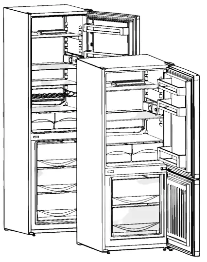 LIEBHERR CUb 2331 20 Automatic Fridge-Freezer with SmartFrost