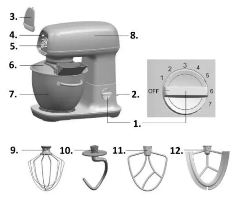 gorenje MMC1000RL Kitchen Robot Mixer - icon