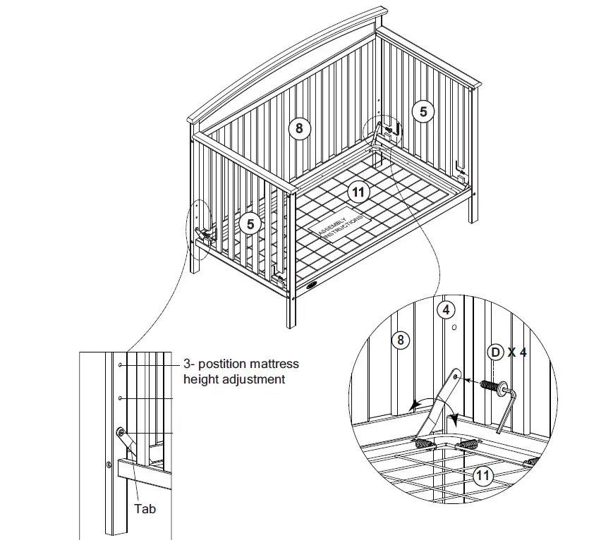 Edit Post “Graco benton convertible crib user manual” ‹ manualsee.com — WordPress