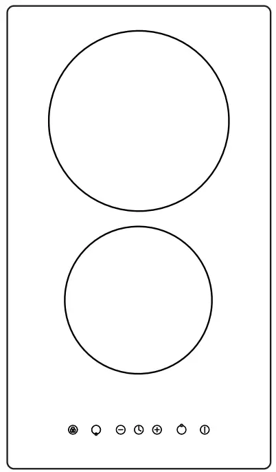 COOKOLOGY CET301 Built In Ceramic Hob -