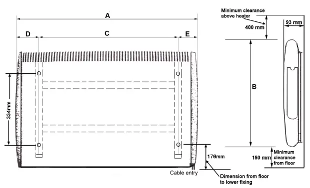 CONSORT LST800ERF Quality Space Heaters - 1