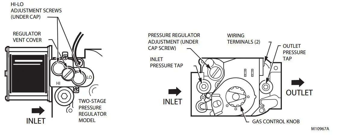 resideo Direct Ignition Combination Gas - gas contro