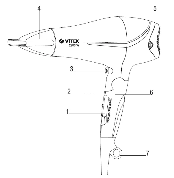 VITEK-VT-8207-Hair-Dryer-fig-1