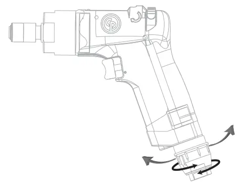 Chicago Pneumatic CP2800 Series Screwdriver - Direction1