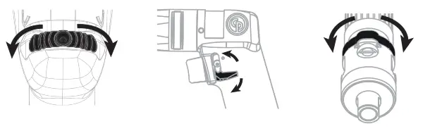 Chicago Pneumatic CP2800 Series Screwdriver - Rotation1