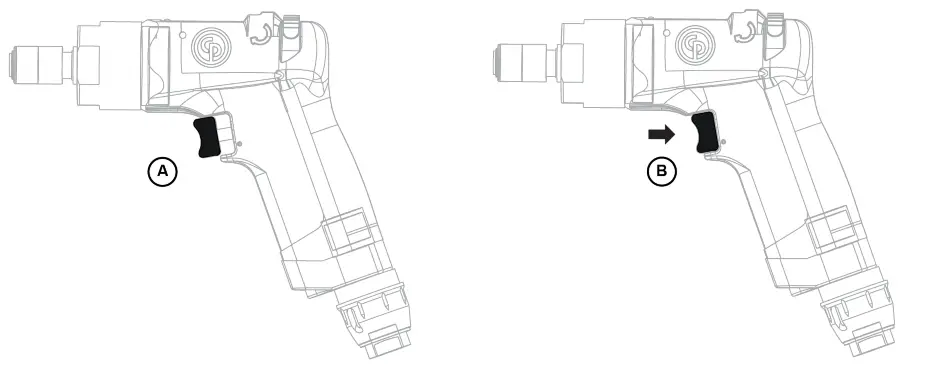 Chicago Pneumatic CP2800 Series Screwdriver - Trigger1