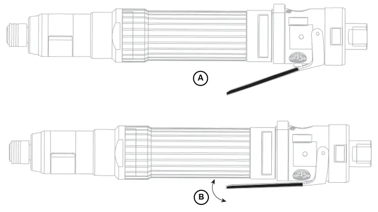 Chicago Pneumatic CP2800 Series Screwdriver - Triggerf1