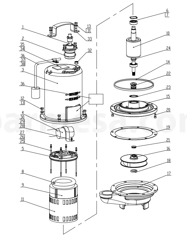 Barmesa-Pumps-BPSTEP-Series-Submersible-Effluent-Pumps-6
