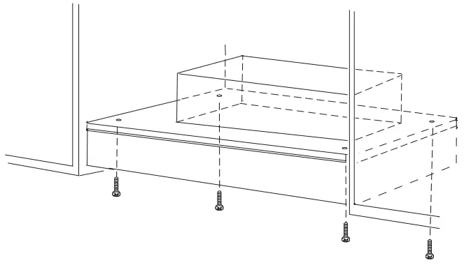 KitchenAid 36 Inch and 48 Inch Hood Liner -Hood Liner Support Preparation 1