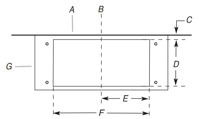 KitchenAid 36 Inch and 48 Inch Hood Liner -Hood Liner Support Preparation