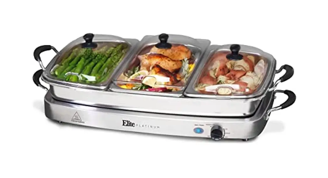 Stainless Steel Buffet Server Instruction Manual