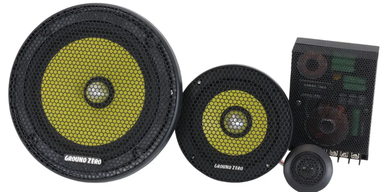 Ground Zero Titanium Series Gztc 165.3x-ii Component Loudspeaker System Owner's Manual