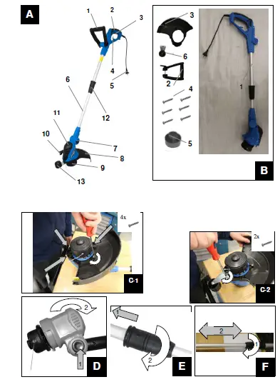 Gude-GRT-550-Grass-Line-Trimmer-1
