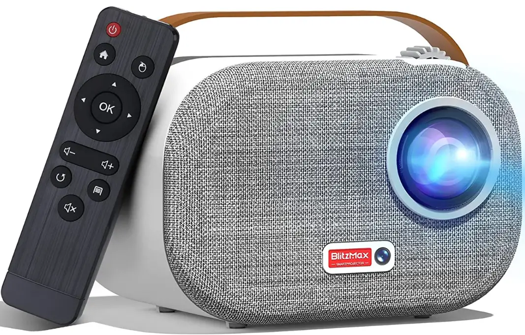 BlitzMax-BW-V2-Mini-Smart-Projector