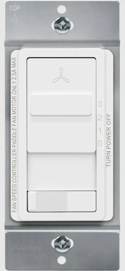 TOPGREENER TGSFS3 Combination Light Switch and 3 Speed Fan Control PRODUCT