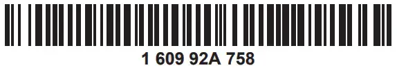 BOSCH 185-LI Professional Cordless Combi Saw - barcode