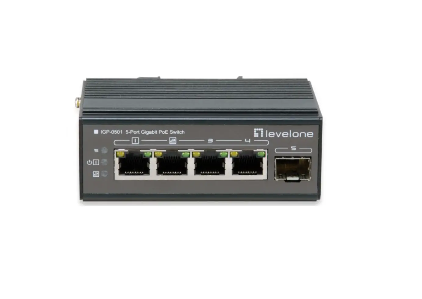 Level One Igp-05 Industrial Railmount Gigabit Switch Installation Guide Level One Igp-05 Industrial Railmount Gigabit Switch Installation Guide
