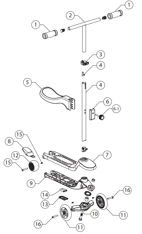 Razor Rollie DLX 3-Wheel Light-Up Scooter - Fig 12