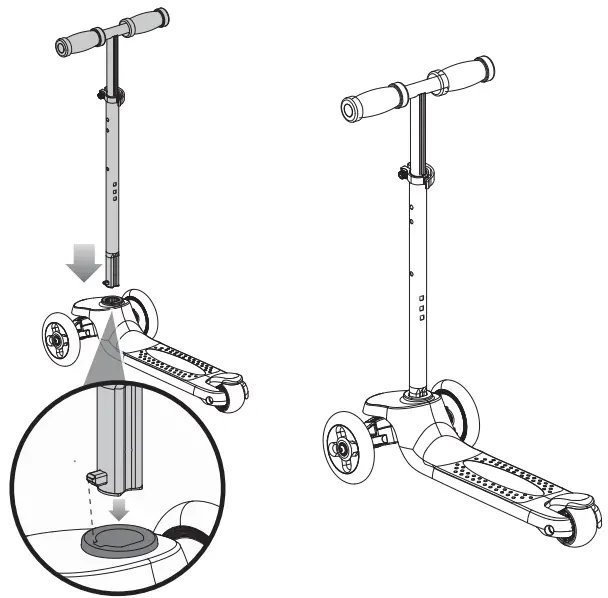 Razor Rollie DLX 3-Wheel Light-Up Scooter - Fig 4