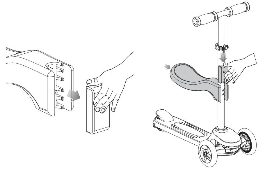 Razor Rollie DLX 3-Wheel Light-Up Scooter - Fig 8