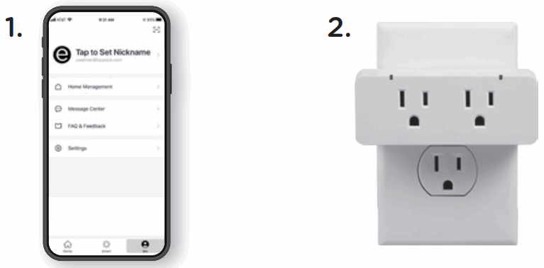 enbrighten 51374 Dual Plug In WiFi Switch - FIGURE 3