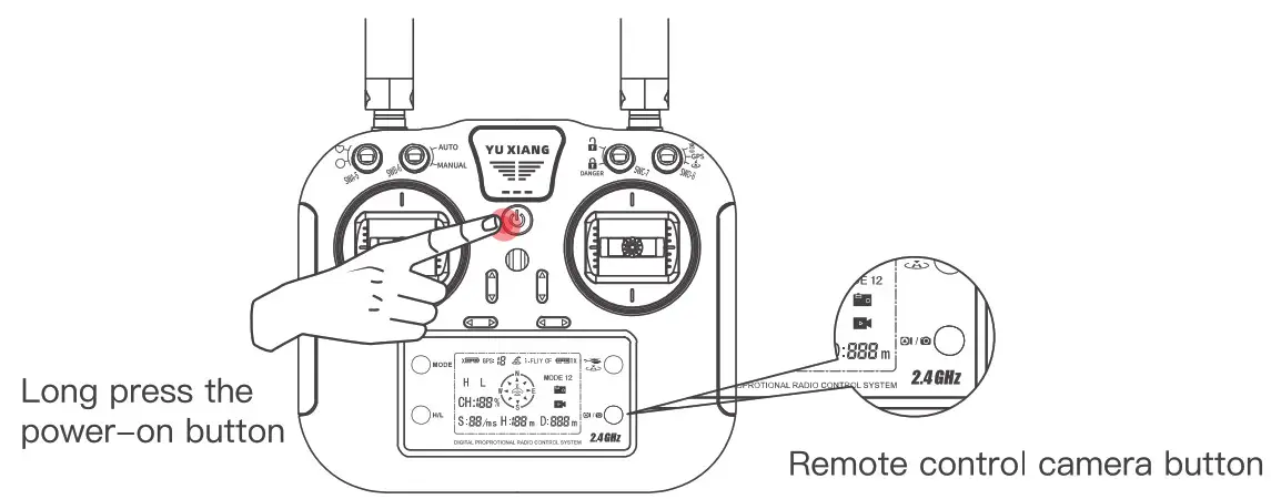 YU XIANG F180 V2 6 Channel Flybarless Helicopter - icon7