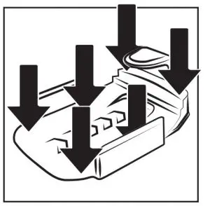 Fasten the charging station