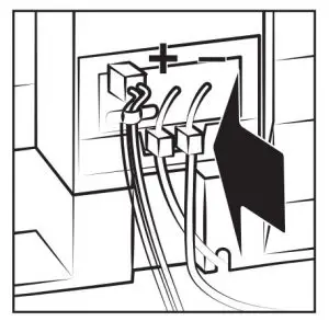 Connect the terminals