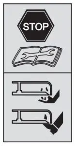 Turn off the machine