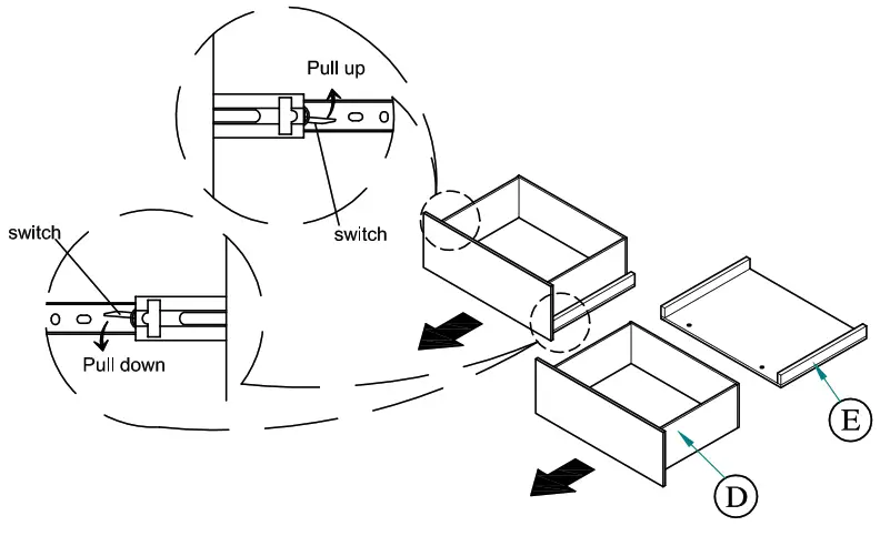 Best 9749 Venetian 5-Piece Champagne Queen Bedroom Set With Chest - 10