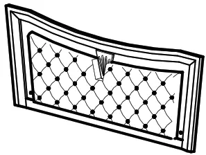 Best 9749 Venetian 5-Piece Champagne Queen Bedroom Set With Chest - icon17