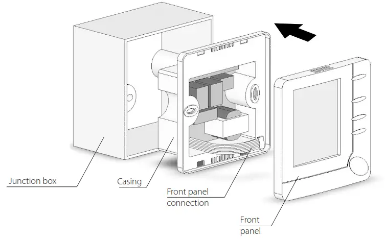BLAUBERG Ventilation MLCD E2 Electric Temperature Controller - Fig2