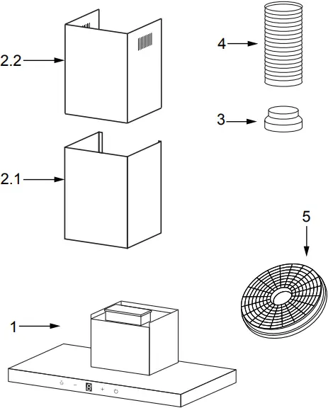 EM90TCSX - COMPONENTS 1