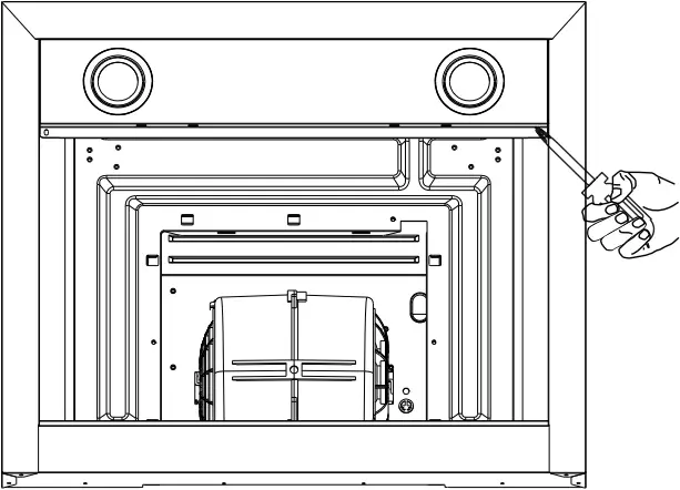 EM90TCSX - Replacing the light modules 1
