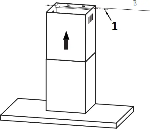 EM90TCSX - Upper Decorative Chimney