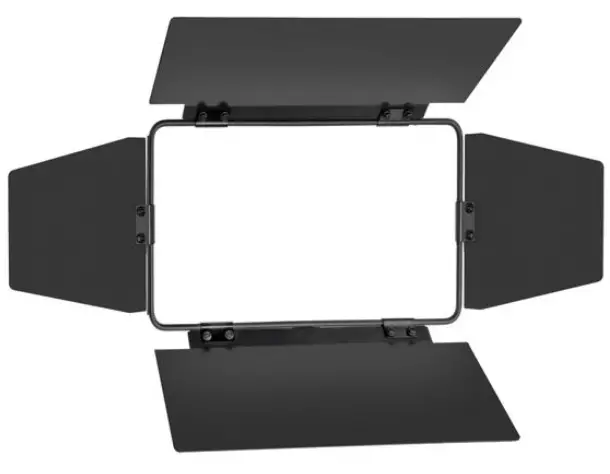 genaray TIR-1X1-BD 4-Leaf Barndoor for Bright Beast LED Panel