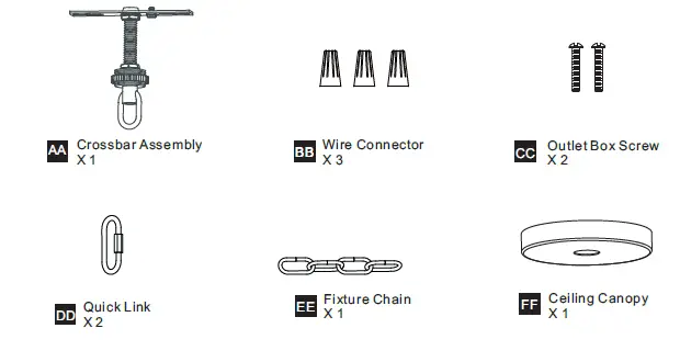 QUOIZEL-QP5573MBK-Pendant-Four-Light-07
