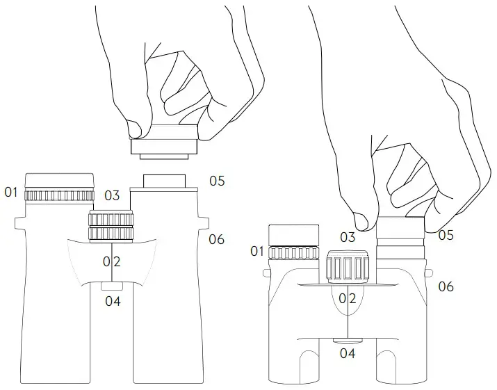 BINOCULARS Endurance ED 10 50 Binoculara - FIGURE 3