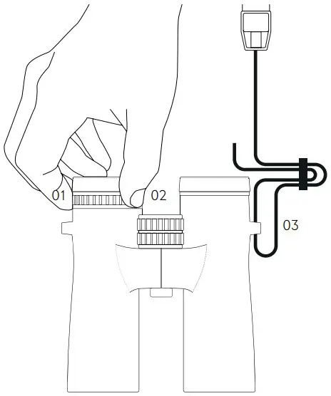 BINOCULARS Endurance ED 10 50 Binoculara - FIGURE 5