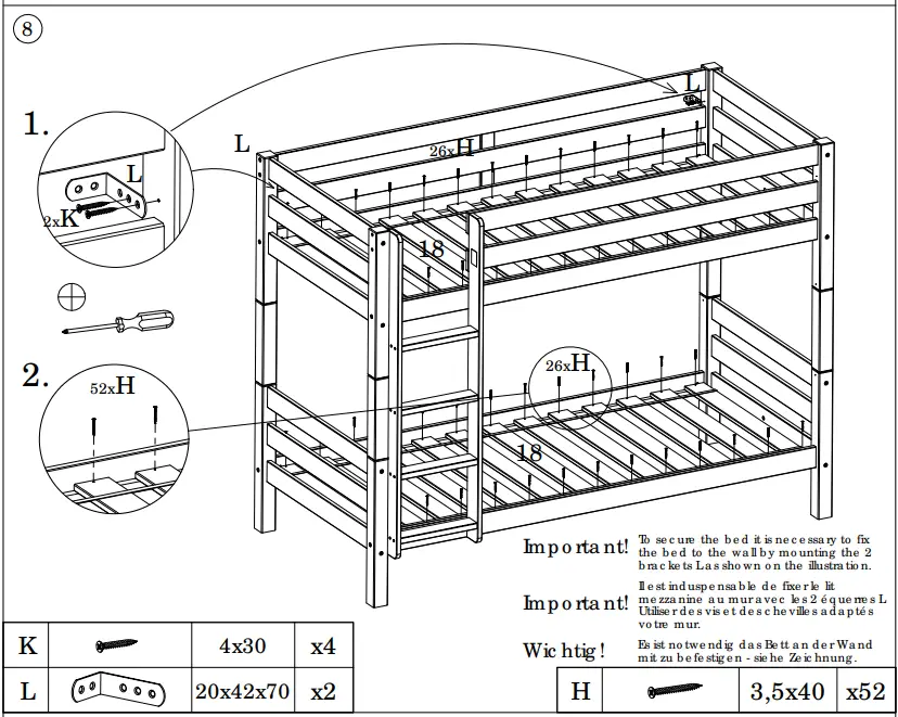 VIPACK-FURNITURE-PISB1610-Bunk-Bed-Claire-fig-10