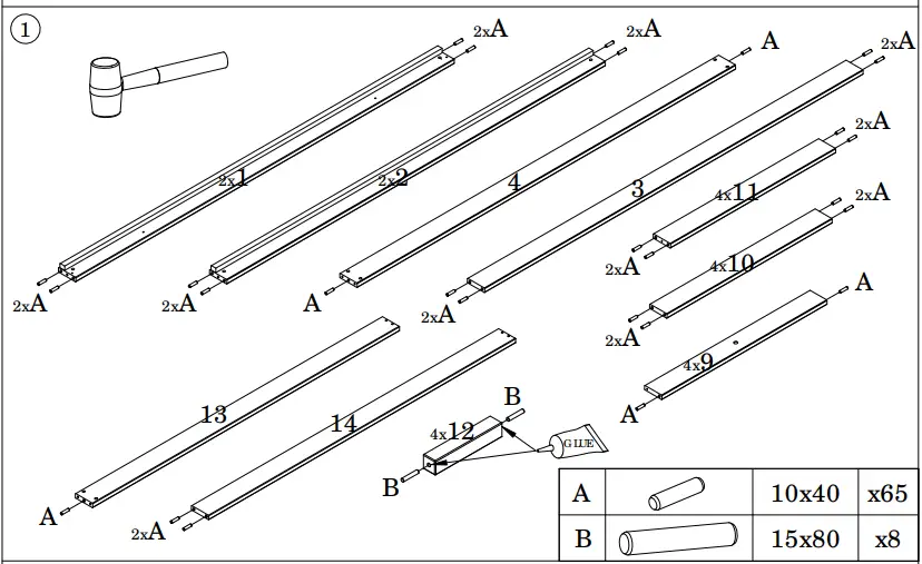 VIPACK-FURNITURE-PISB1610-Bunk-Bed-Claire-fig-4