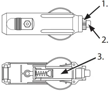 Outwell 650665 Wind Gust Tent Pump A03